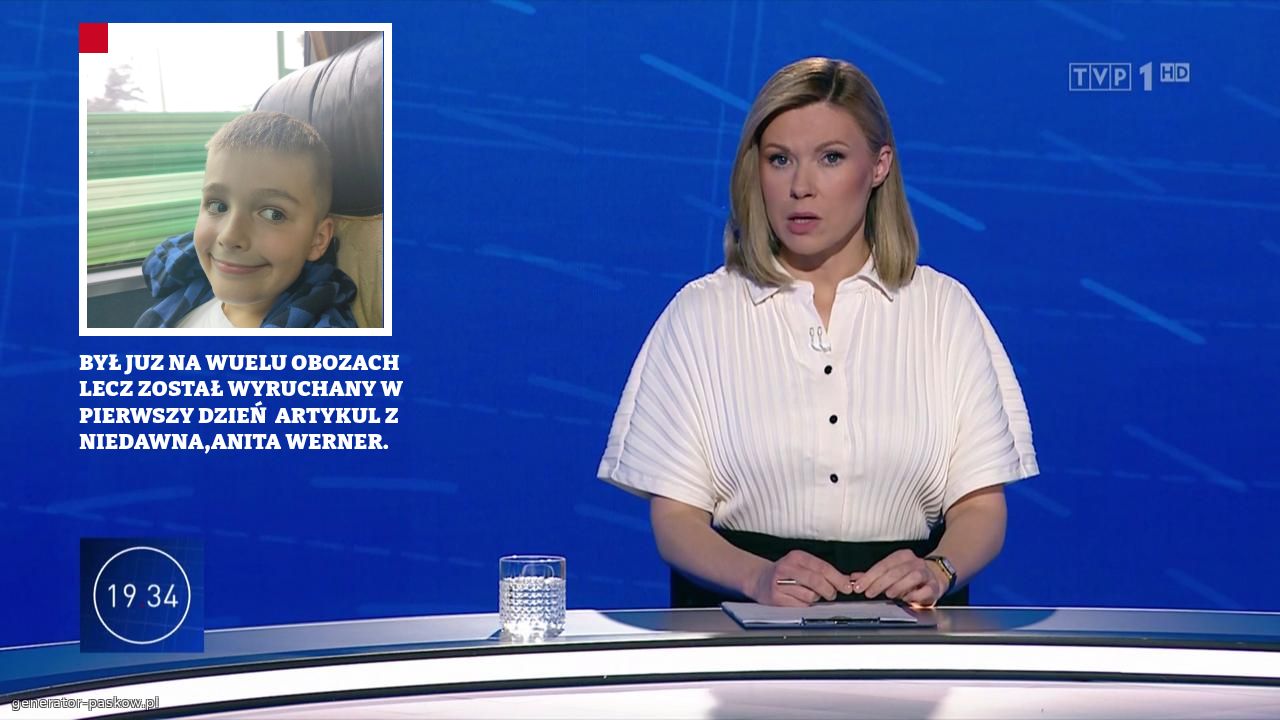 BYŁ JUZ NA WUELU OBOZACH LECZ ZOSTAŁ WYRUCHANY W PIERWSZY DZIEŃ  ARTYKUL Z NIEDAWNA,ANITA WERNER.