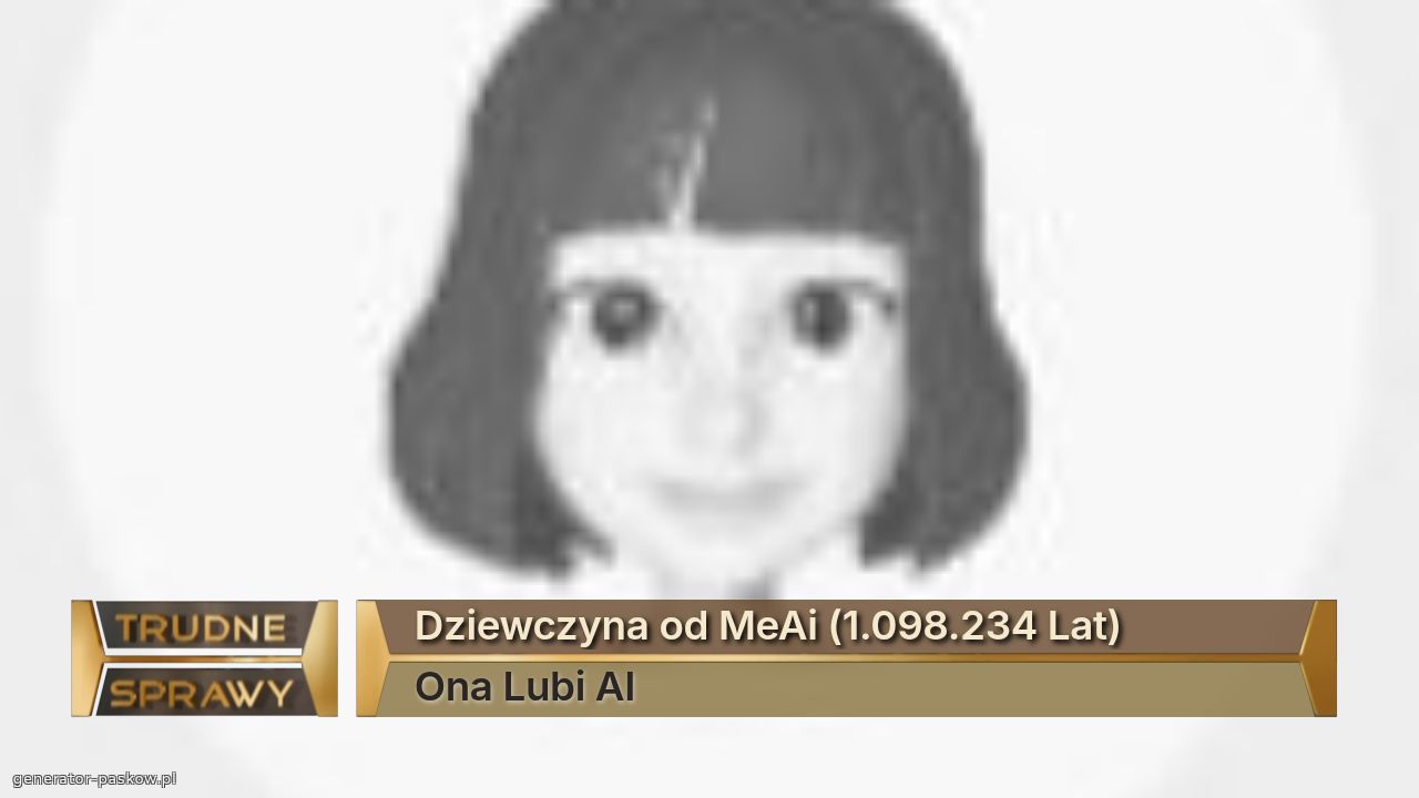 Dziewczyna od MeAi (1.098.234 Lat)
Ona Lubi AI