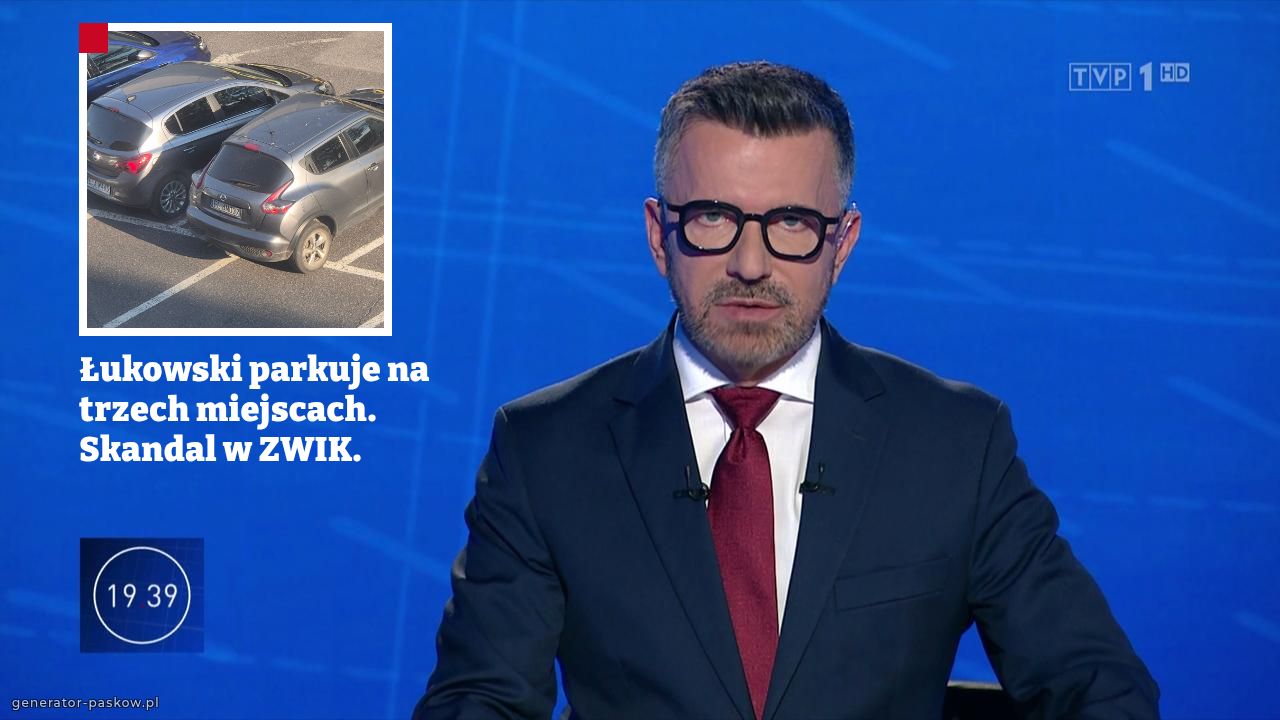 Łukowski parkuje na trzech miejscach. Skandal w ZWIK.