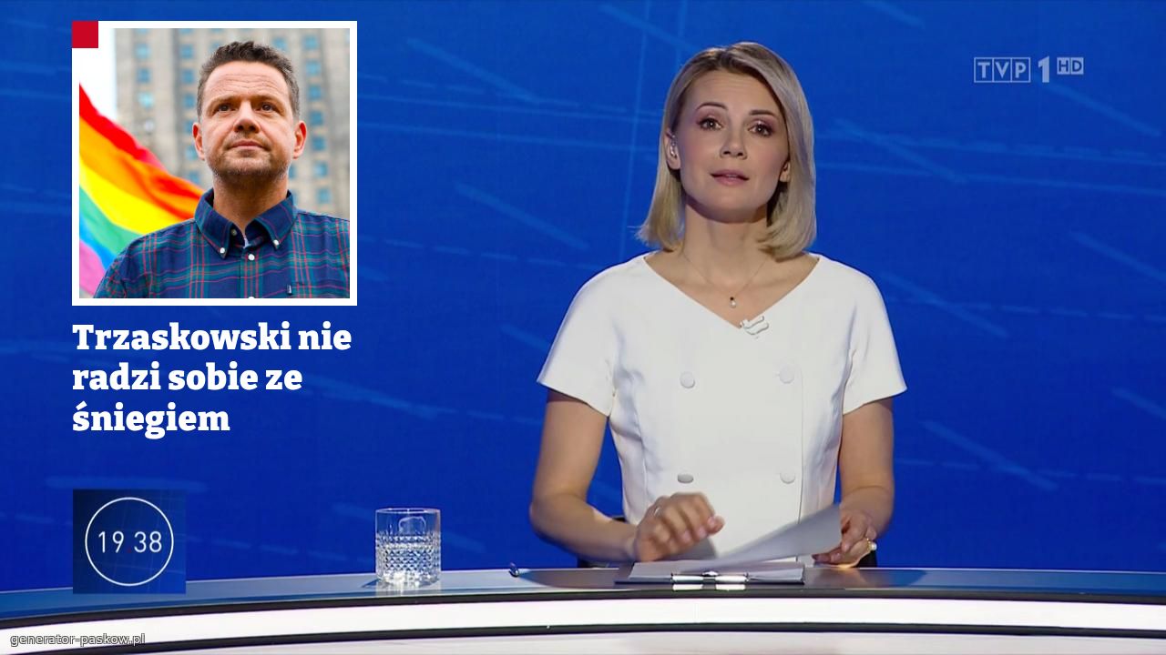 Trzaskowski nie radzi sobie ze śniegiem