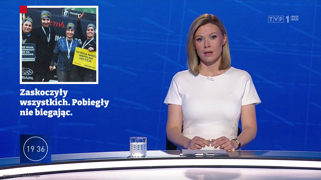 Zaskoczyły  wszystkich. Pobiegły nie biegając.