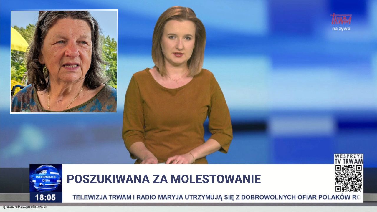 POSZUKIWANA ZA MOLESTOWANIE 