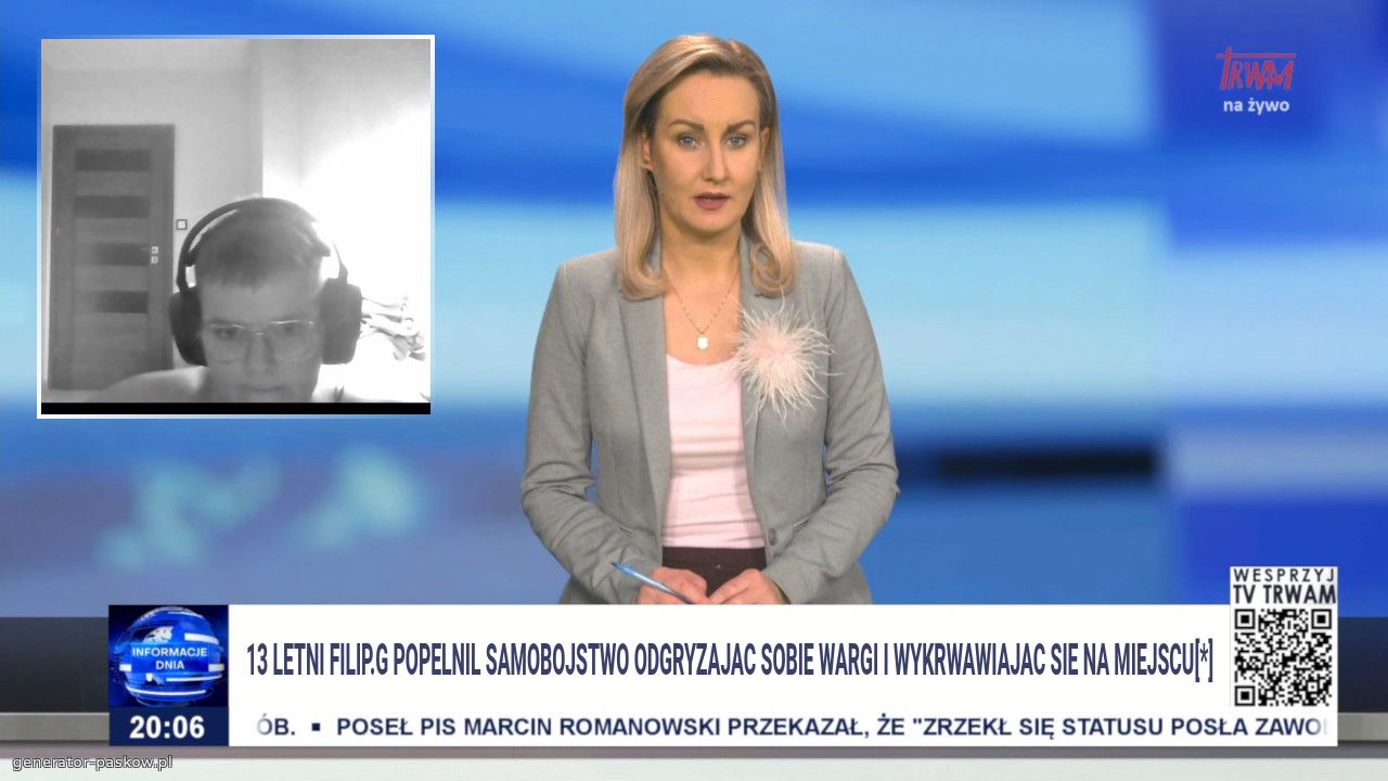 13 letni filip.g popelnil samobojstwo odgryzajac sobie wargi i wykrwawiajac sie na miejscu[*]