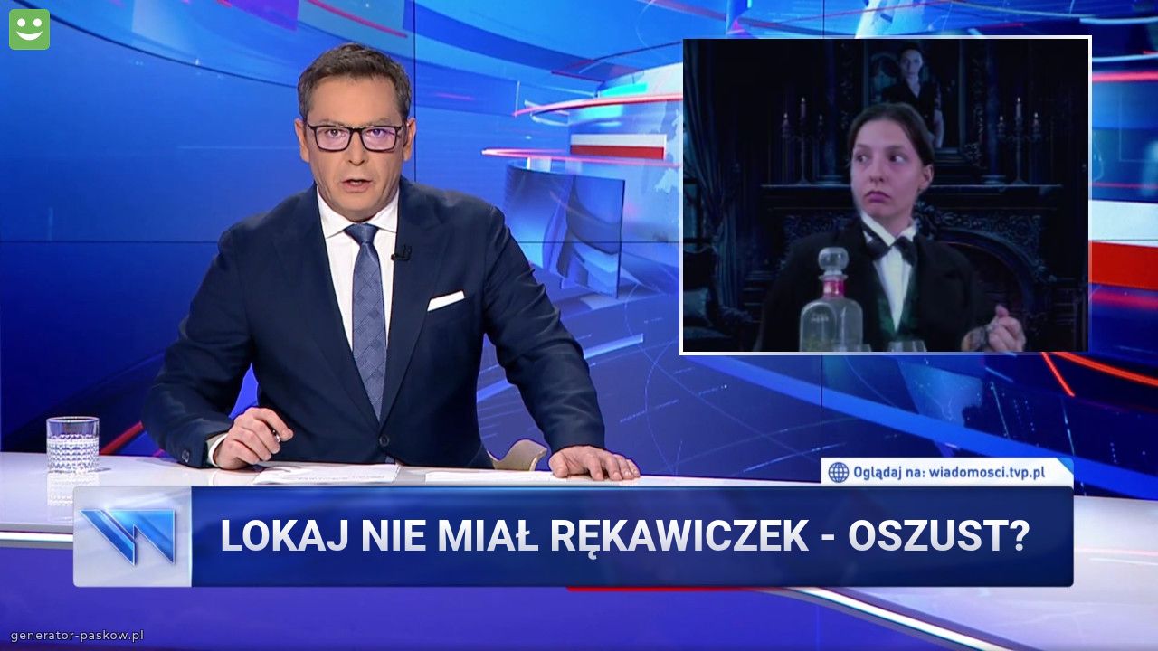LOKAJ NIE MIAŁ RĘKAWICZEK - oszust?