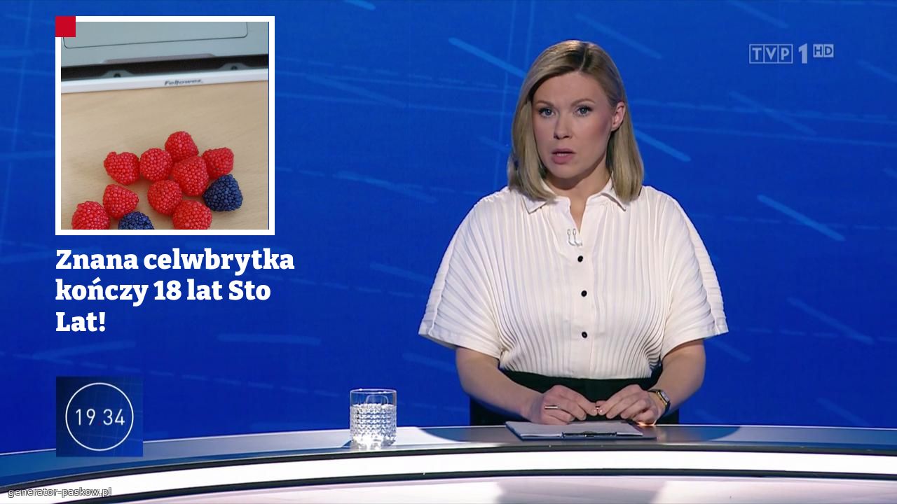Znana celwbrytka kończy 18 lat Sto Lat!