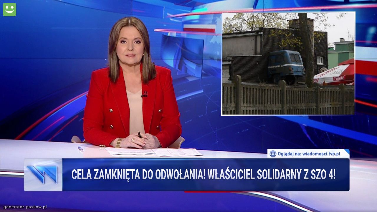 Cela zamknięta do odwołania! Właściciel solidarny z SZO 4!