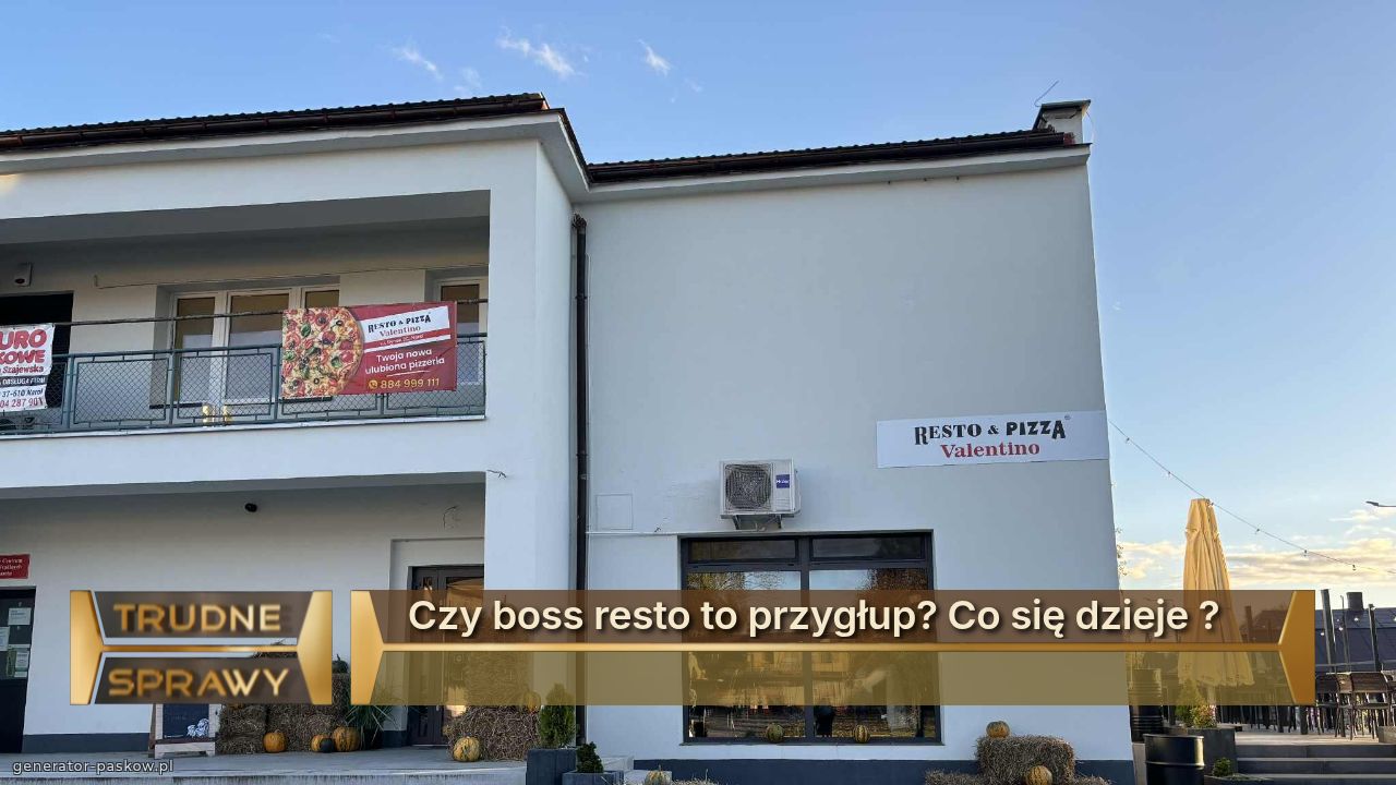 Czy boss resto to przygłup? Co się dzieje ?
