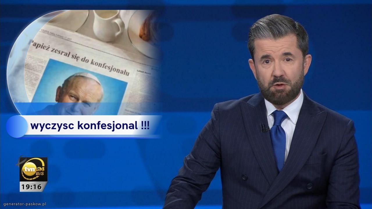wyczysc konfesjonal !!!