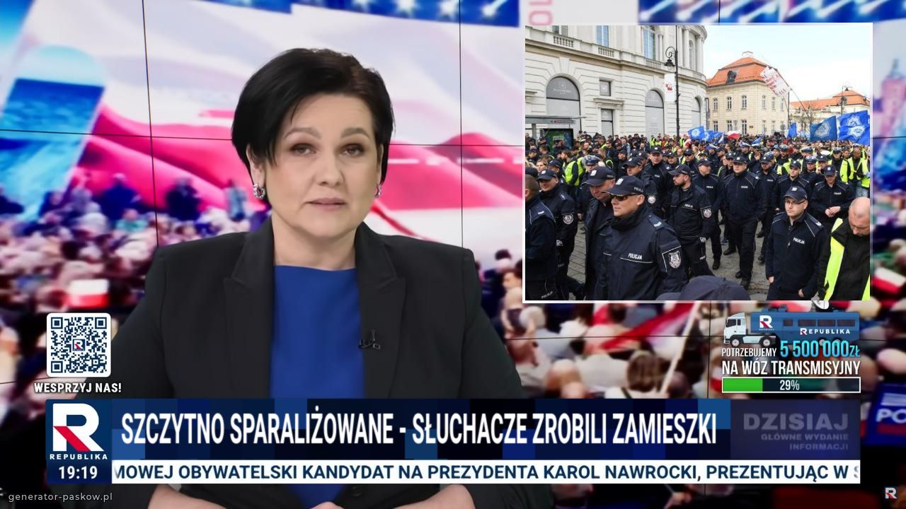 Szczytno sparaliżowane - słuchacze zrobili zamieszki 