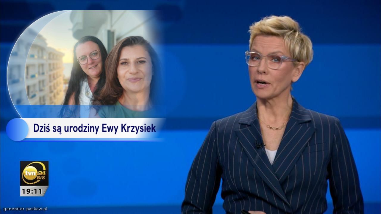  Dziś są urodziny Ewy Krzysiek 