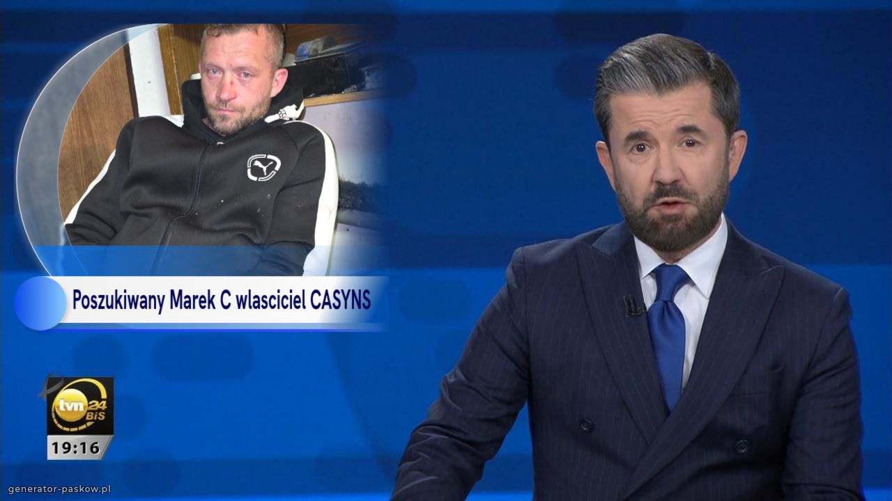 Poszukiwany Marek C wlasciciel CASYNS