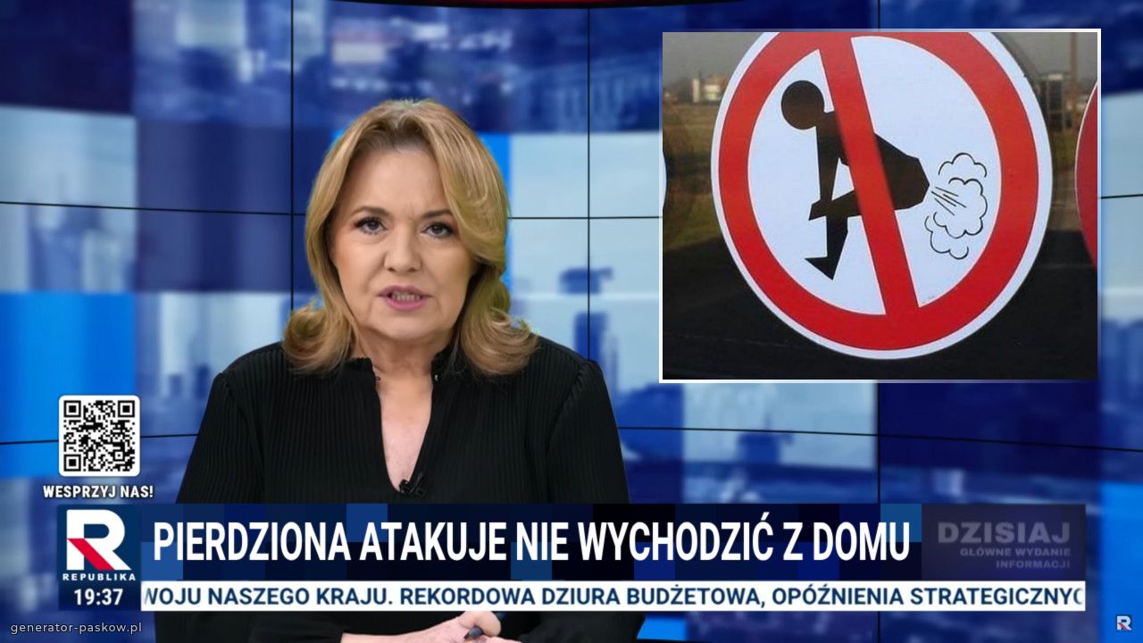Pierdziona atakuje nie wychodzić z domu