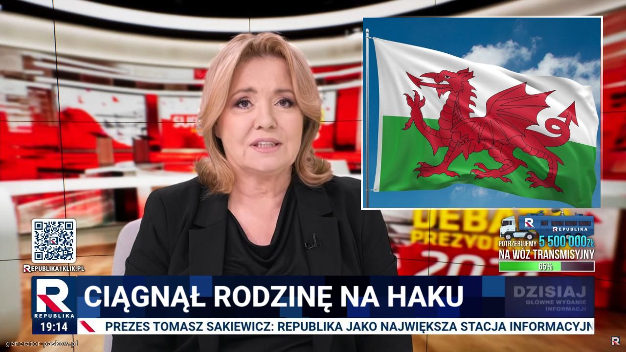 CIĄGNĄŁ RODZINĘ NA HAKU