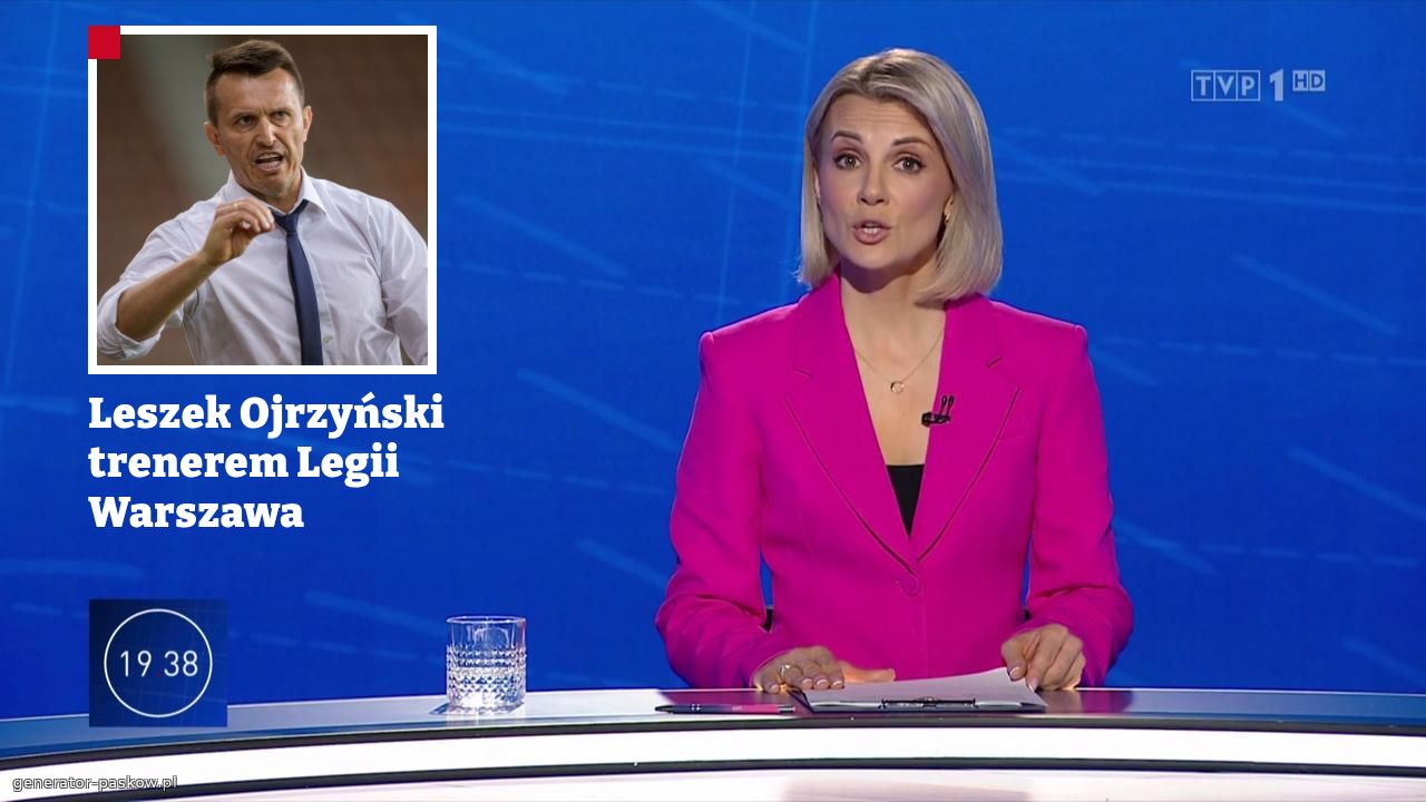 Leszek Ojrzyński trenerem Legii Warszawa