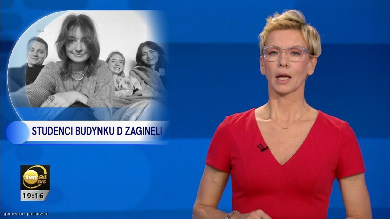 STUDENCI BUDYNKU D ZAGINĘLI