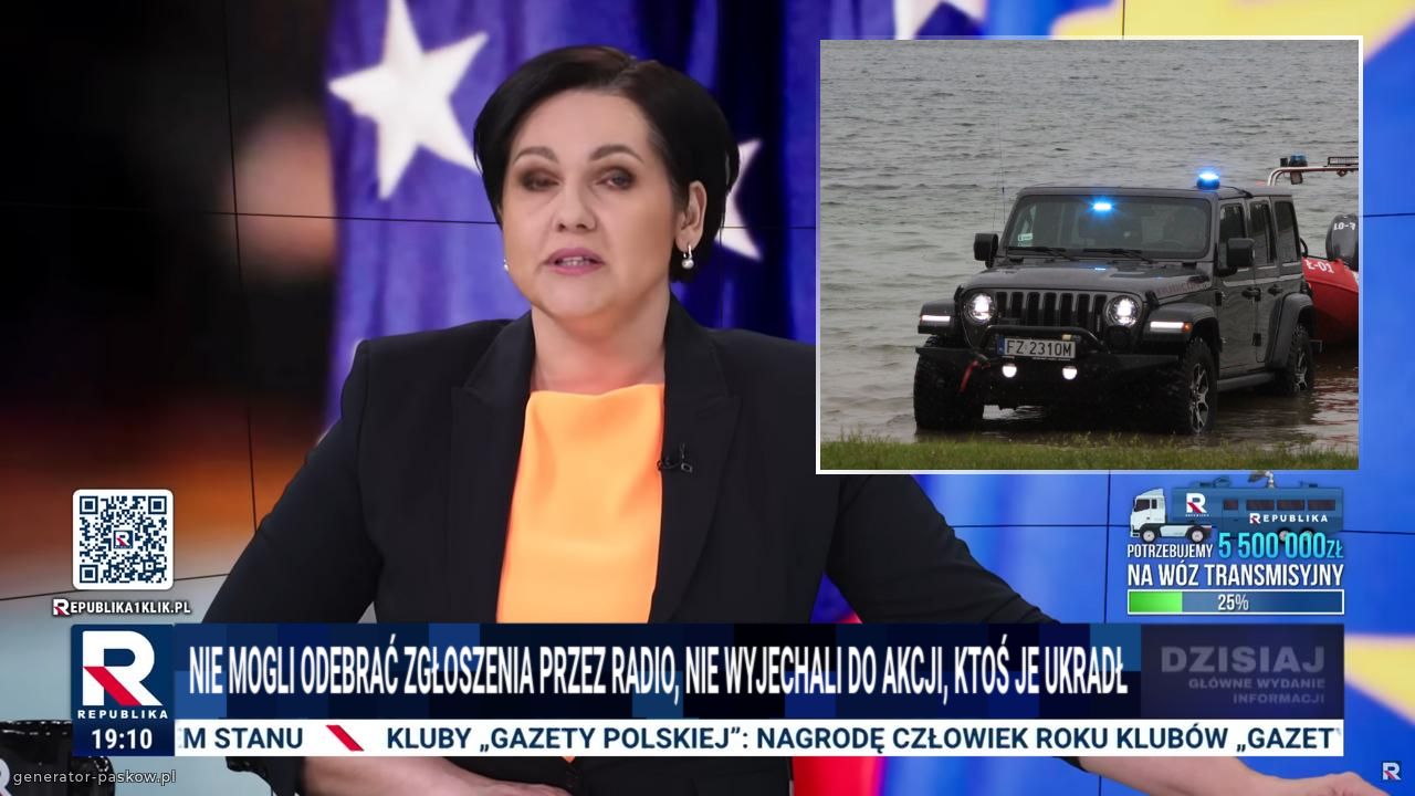 NIE MOGLI ODEBRAĆ ZGŁOSZENIA PRZEZ RADIO, NIE WYJECHALI DO AKCJI, KTOŚ JE UKRADŁ