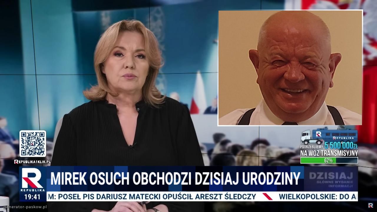 Mirek Osuch obchodzi dzisiaj urodziny