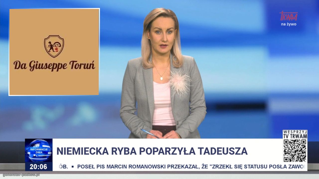NIEMIECKA RYBA POPARZYŁA TADEUSZA 