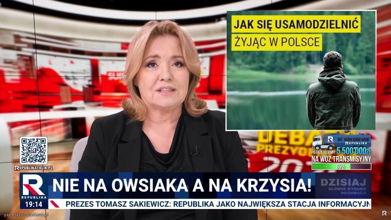 Nie na owsiaka a na krzysia!