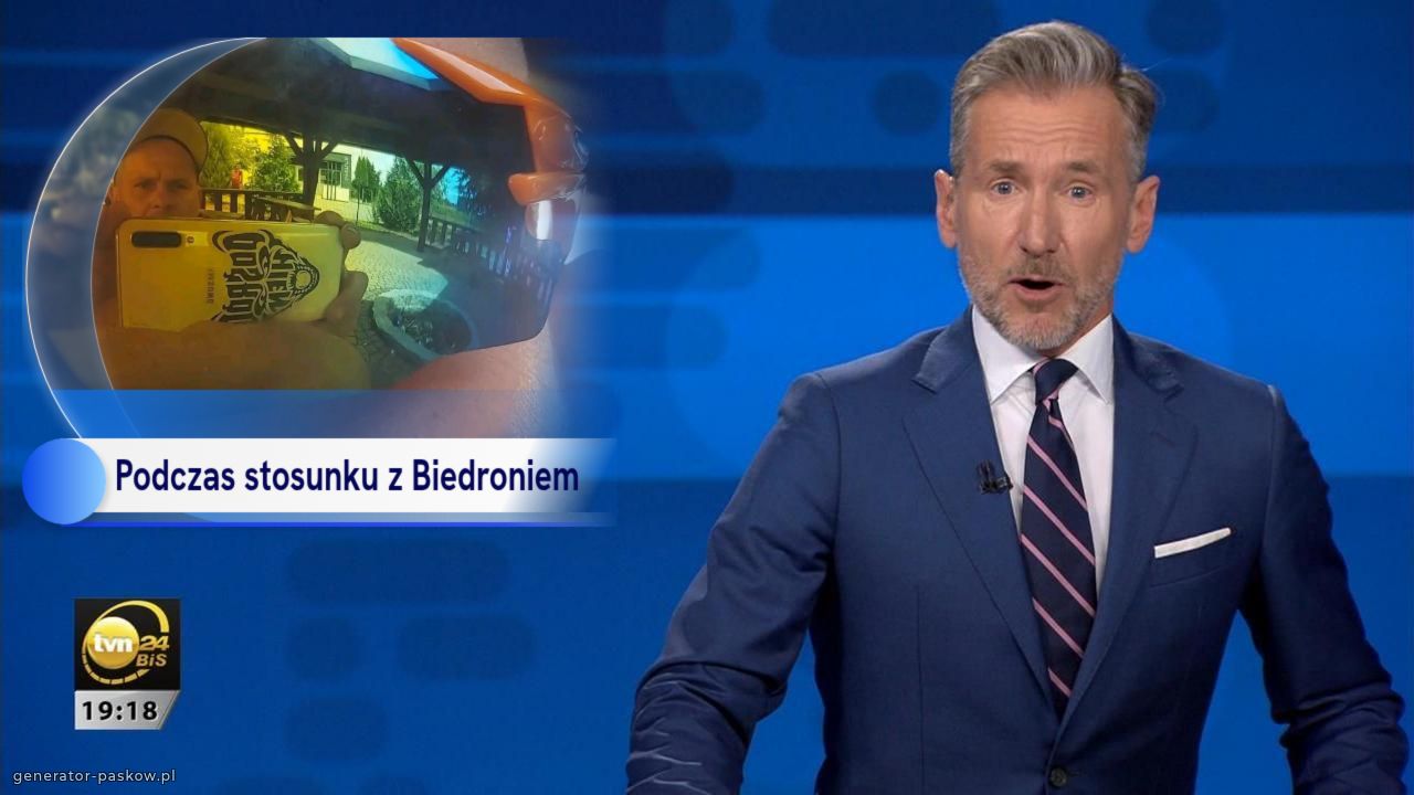 Podczas stosunku z Biedroniem 