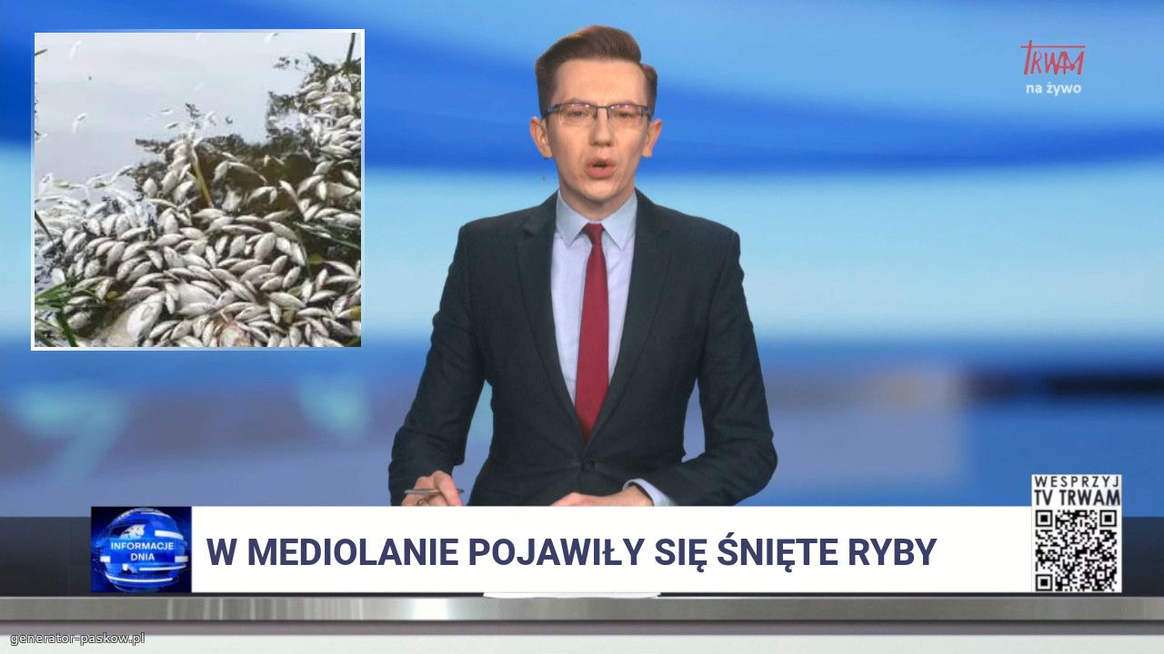 W Mediolanie pojawiły się śnięte ryby