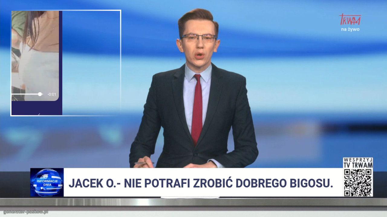 Jacek o.- nie potrafi zrobić dobrego bigosu. 