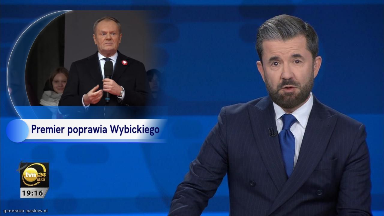 Premier poprawia Wybickiego