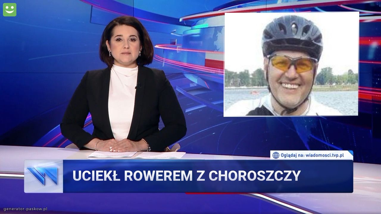 Uciekł rowerem z Choroszczy