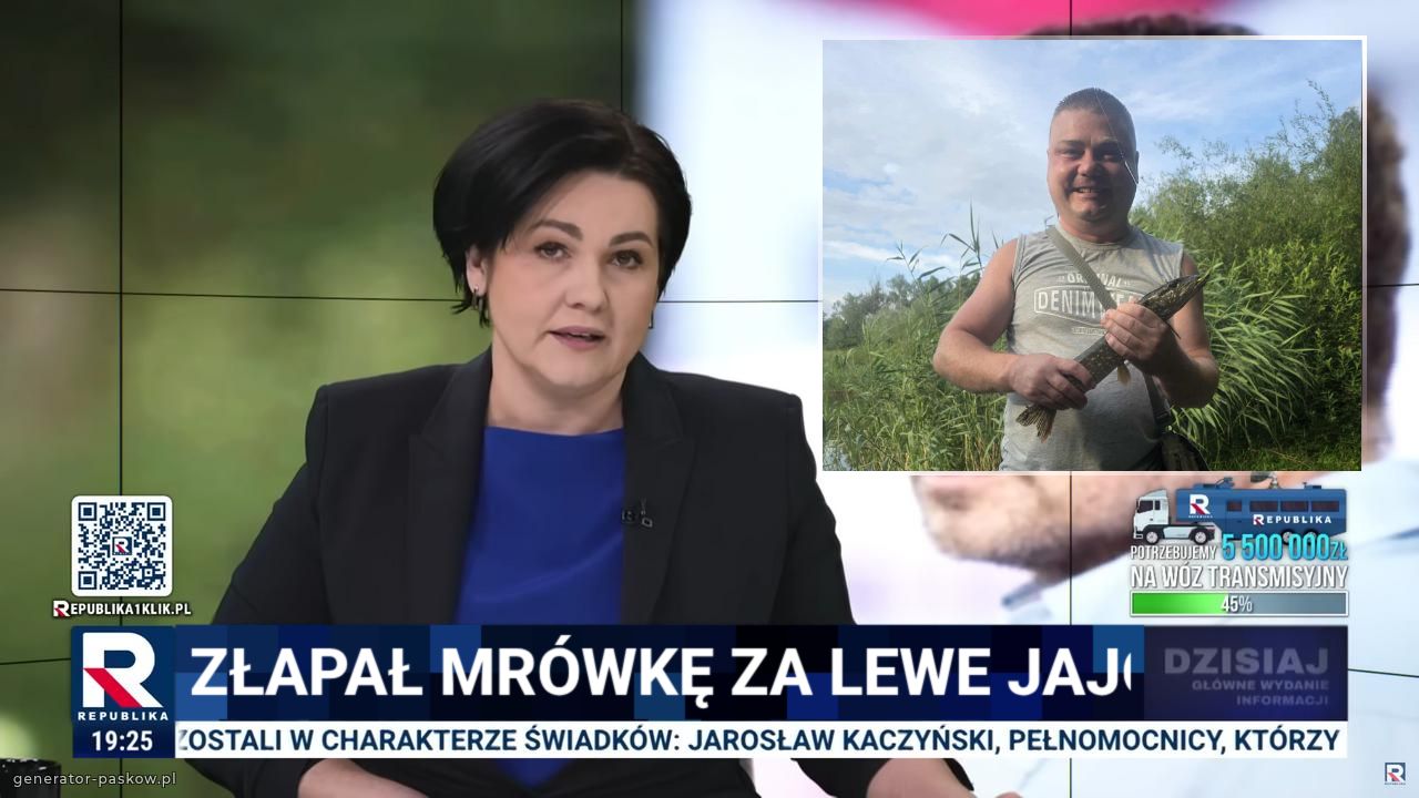Złapał mrówkę za lewe jajo