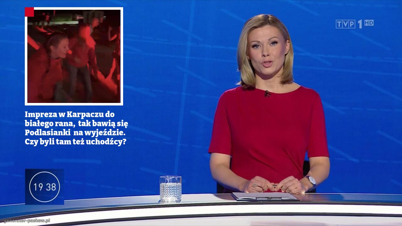 Impreza w Karpaczu do białego rana,  tak bawią się Podlasianki  na wyjeździe. 
Czy byli tam też uchodźcy?