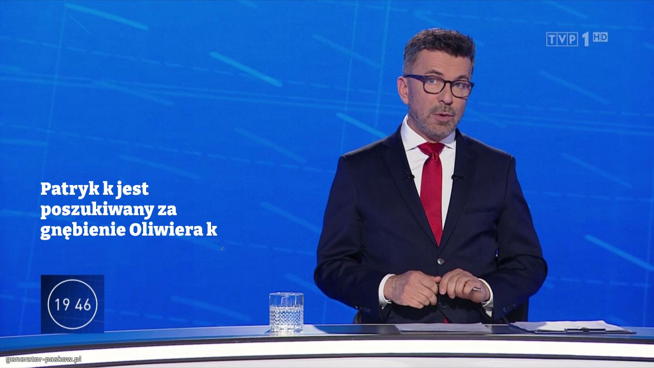Patryk k jest poszukiwany za gnębienie Oliwiera k