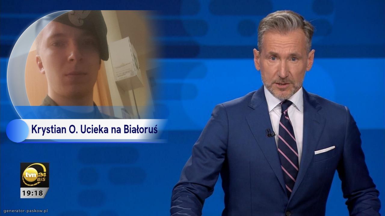 Krystian O. Ucieka na Białoruś 