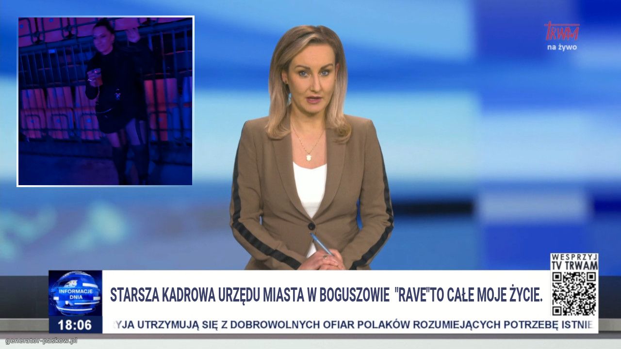 Starsza kadrowa urzędu miasta w Boguszowie  "rave"to całe moje życie.