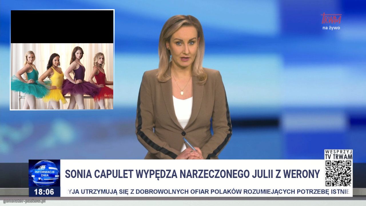 Sonia Capulet wypędza narzeczonego Julii z Werony