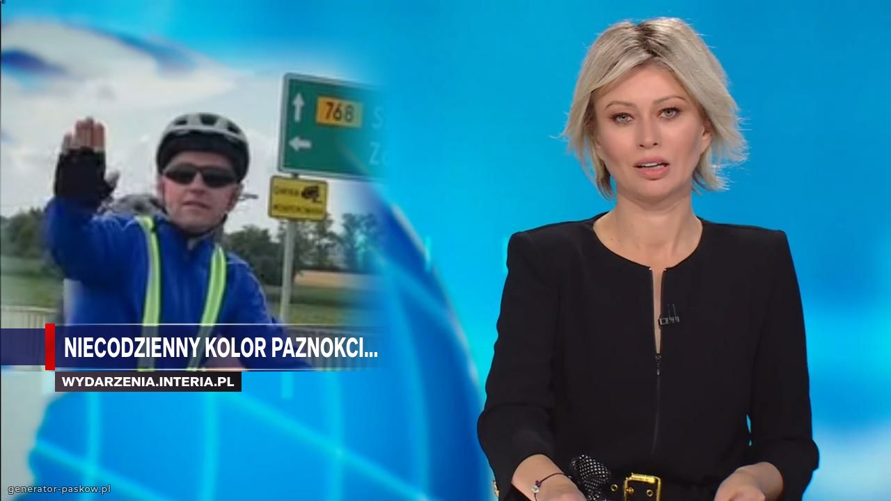 Niecodzienny kolor paznokci… 