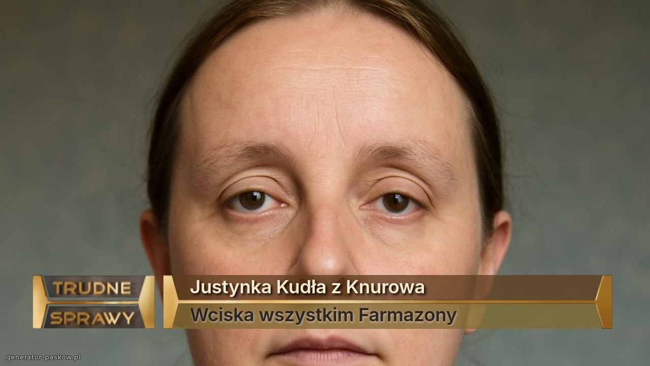 Justynka Kudła z Knurowa
Wciska wszystkim Farmazony
