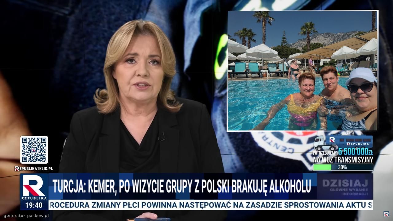 Turcja: Kemer, po wizycie grupy z Polski brakuję alkoholu 