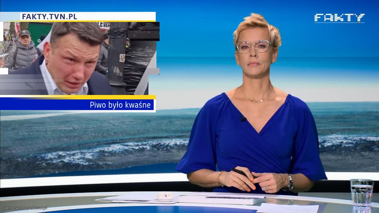 Piwo było kwaśne