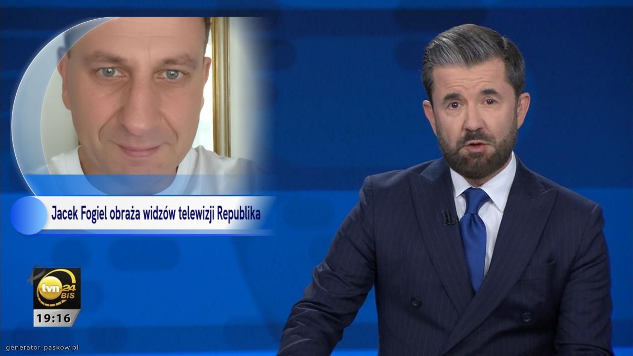Jacek Fogiel obraża widzów telewizji Republika 