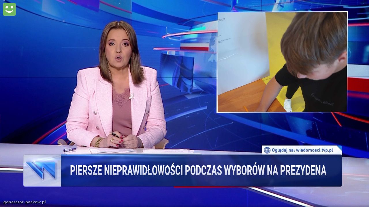 Piersze nieprawidłowości podczas wyborów na prezydena 