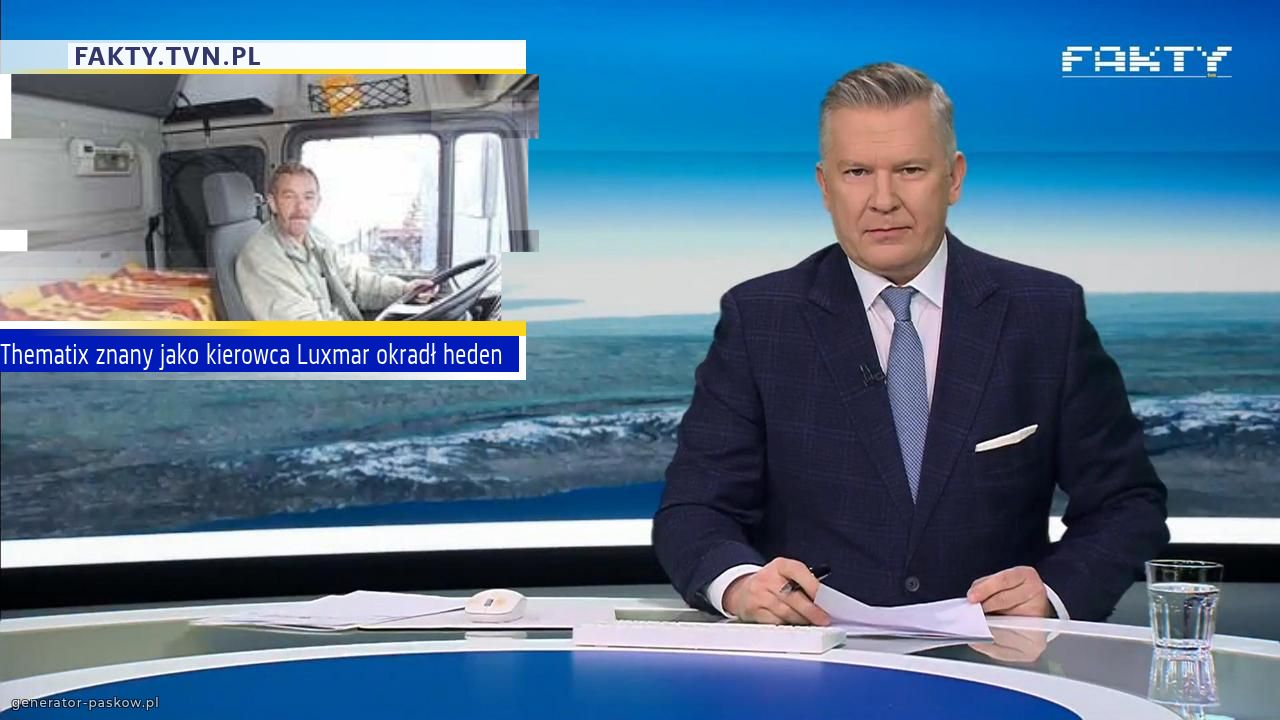 Thematix znany jako kierowca Luxmar okradł heden 