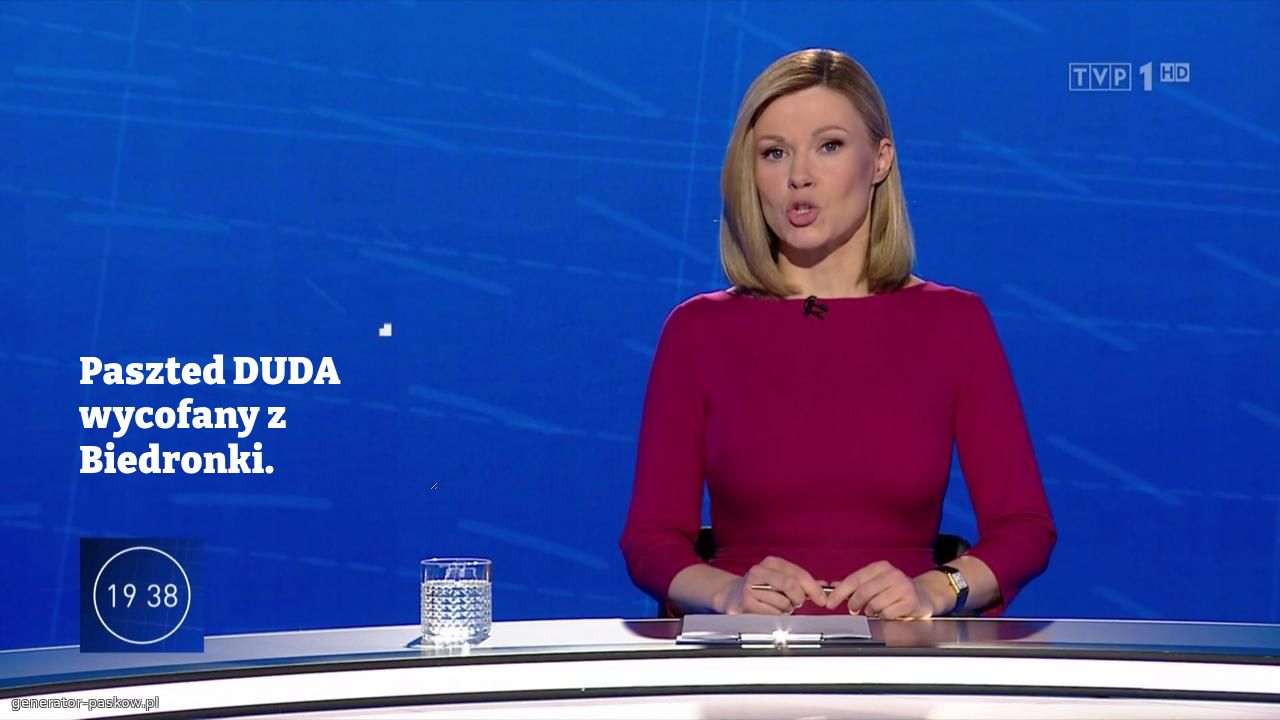 Paszted DUDA wycofany z Biedronki.