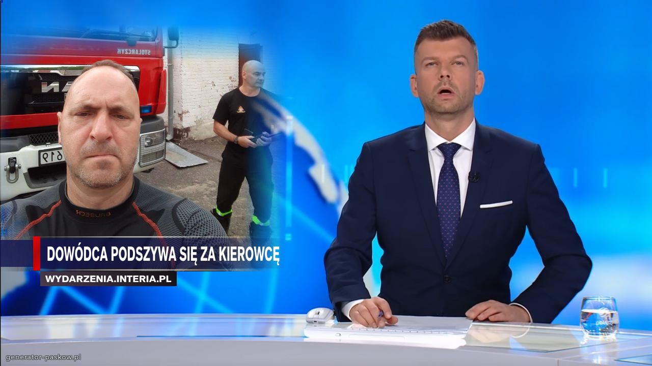 Dowódca podszywa się za kierowcę