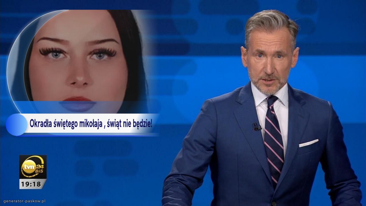 Okradła świętego mikołaja , świąt nie będzie!