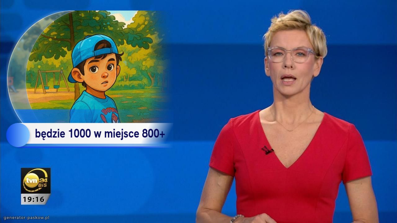  będzie 1000 w miejsce 800+