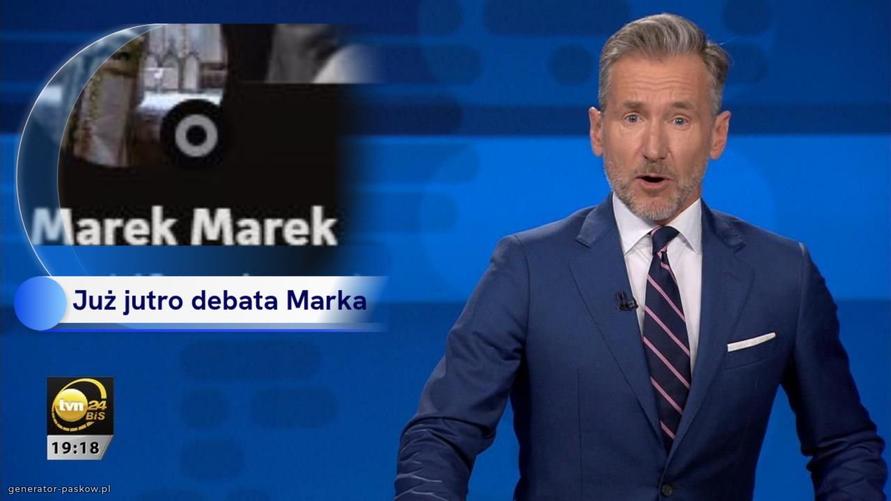 Już jutro debata Marka