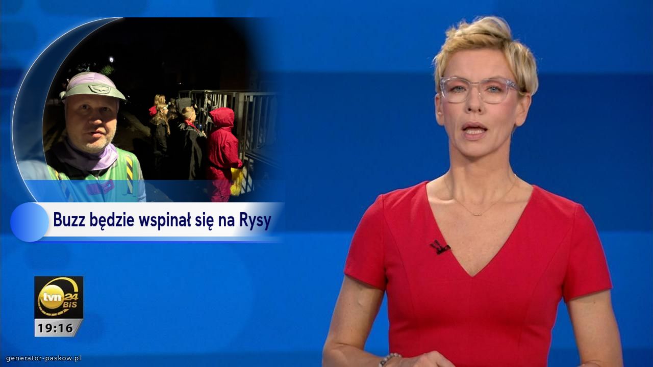 Buzz będzie wspinał się na Rysy