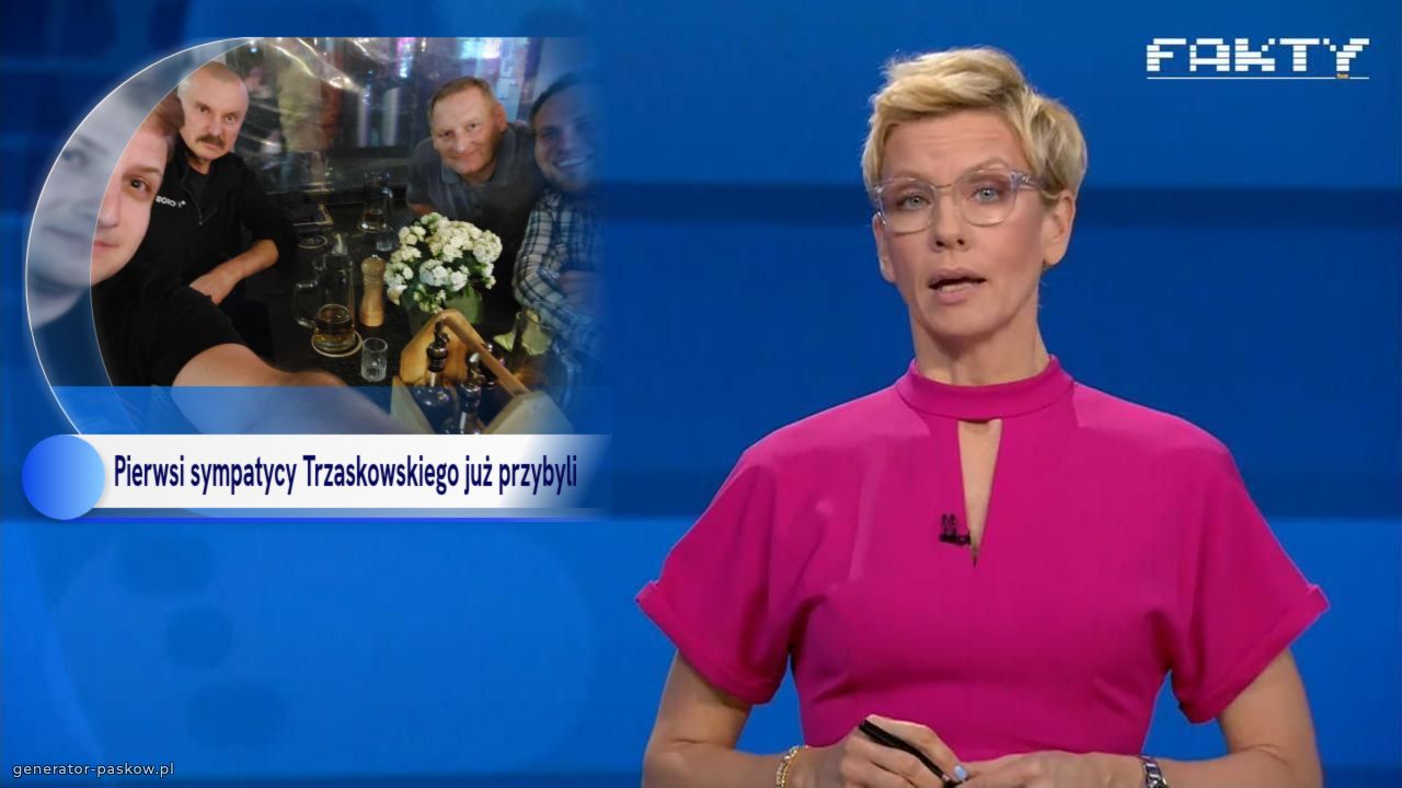 Pierwsi sympatycy Trzaskowskiego już przybyli 