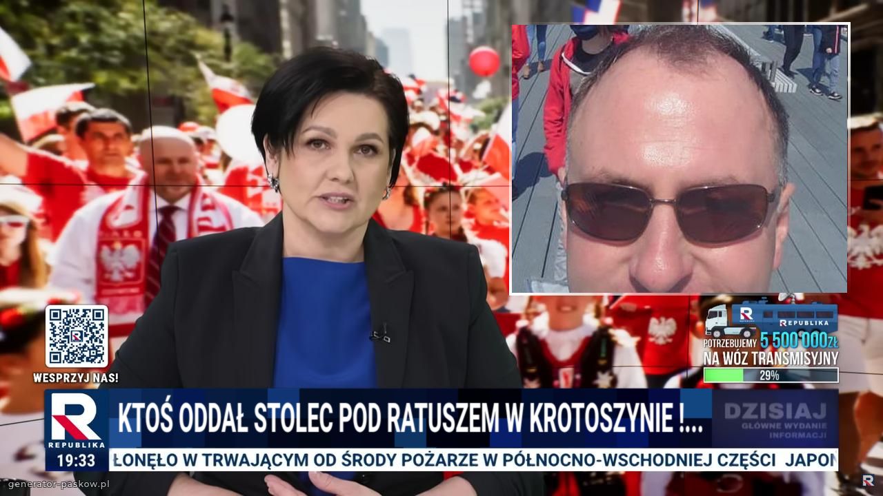 Ktoś oddał stolec pod ratuszem w Krotoszynie !...