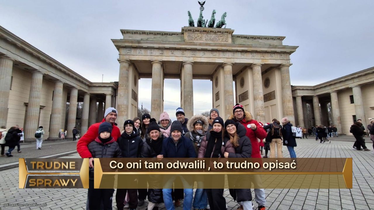 Co oni tam odwalili , to trudno opisać 
